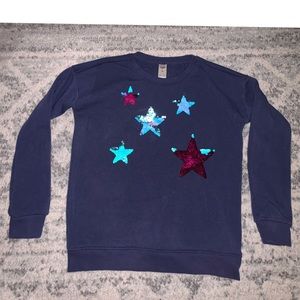 Navy blue girls Sweater
